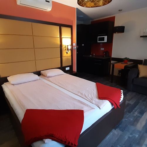Apartament deluxe studio cu 1 camera pentru 4 pers.