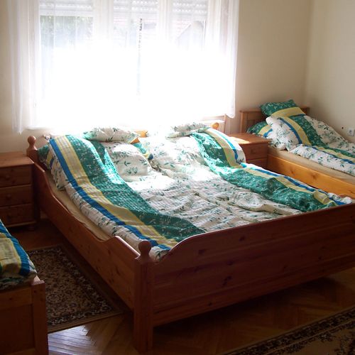 Pokój 4-osobowy Przyjazny podróżom rodzinnym z widokiem na ogród