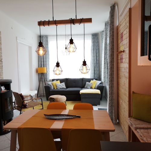 Apartament 4-osobowy z 2 pomieszczeniami sypialnianymi (możliwa dostawka)