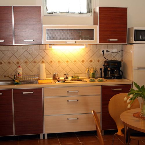 Apartament family la parter cu 1 camera pentru 2 pers. (se poate solicita pat suplimentar)