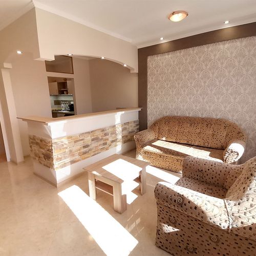 Apartament 4-osobowy Komfort z balkonem z 2 pomieszczeniami sypialnianymi (możliwa dostawka)