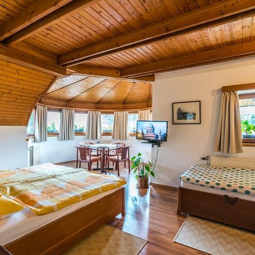 Suita familial(ă) cu panoramă cu 1 camera pentru 4 pers.