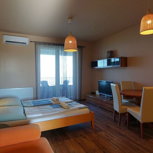 Apartament silver cu panoramă cu 1 camera pentru 2 pers.