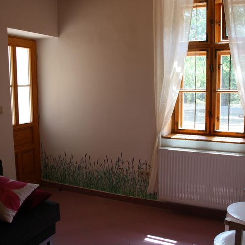 Pokoj pro 2 os. s výhledem do dvora na přízemí