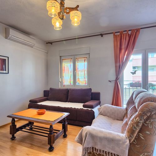 Apartament 4-osobowy częściowy z widokiem na morze z 2 pomieszczeniami sypialnianymi