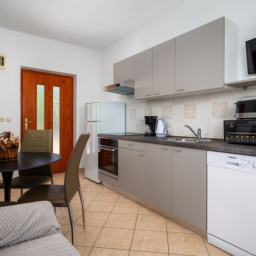 Apartament 2-osobowy A3 z widokiem na morze z 1 pomieszczeniem sypialnianym