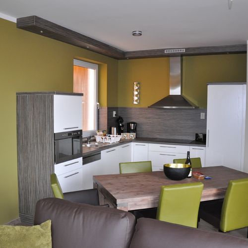 Apartament premium cu terasă cu 2 camere pentru 4 pers.
