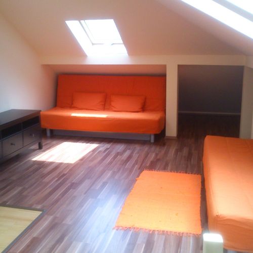 Apartament la mansardă cu vedere spre lac cu 1 camera pentru 3 pers.