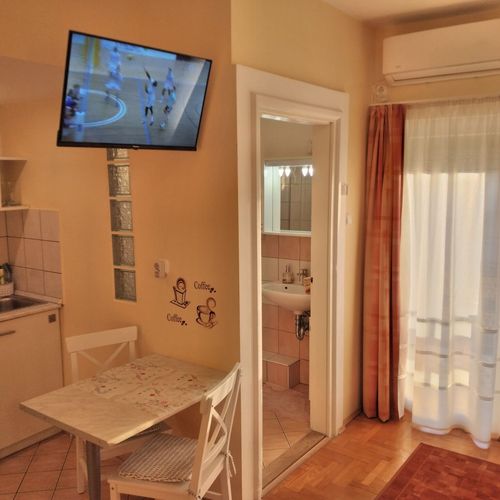 Apartament 2-osobowy Studio z klimatyzacją z 1 pomieszczeniem sypialnianym