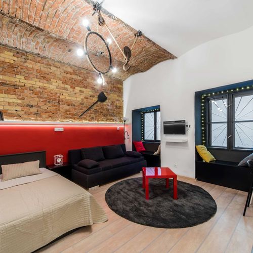 Apartament cu aer condiționat cu bucătărie proprie cu 1 camera pentru 2 pers.