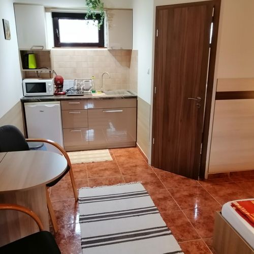 Apartament 2-osobowy na parterze Standard z 1 pomieszczeniem sypialnianym (możliwa dostawka)
