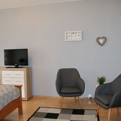 Apartament 2-osobowy 1 i z łazienką z 1 pomieszczeniem sypialnianym