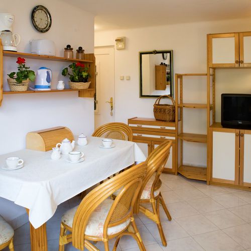 Apartament 5-osobowy z balkonem z panoramą z 1 pomieszczeniem sypialnianym