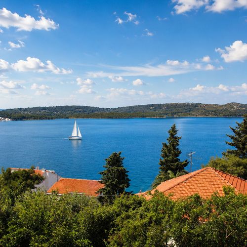 Apartament 4-osobowy Tourist z widokiem na morze z 2 pomieszczeniami sypialnianymi