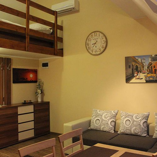 Apartament cu vedere spre cetate a cu 1 camera pentru 4 pers.