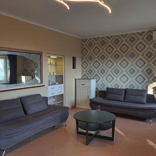 Apartament 4-osobowy Lux z panoramą z 2 pomieszczeniami sypialnianymi