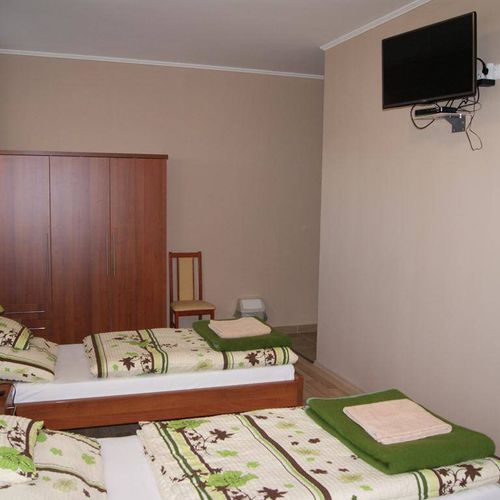 Camera twin standard cu vedere spre grădină