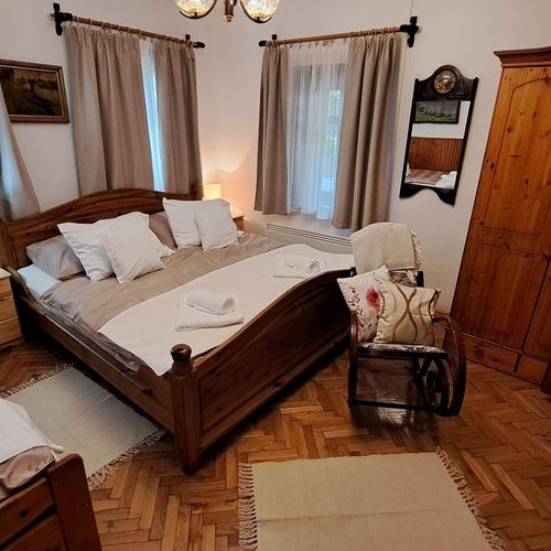 Gospodarstwo agroturystyczne 6-osobowy cały dom z widokiem na ogród (możliwa dostawka)
