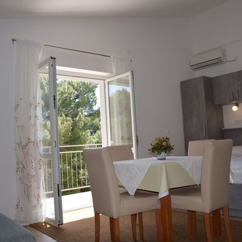 Apartament studio cu vedere spre munte cu 1 camera pentru 4 pers.