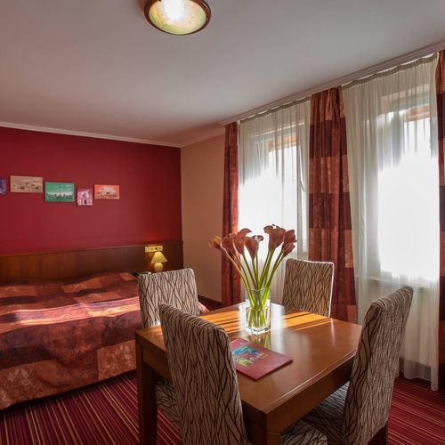 Apartament cu duș cu vedere spre curte cu 1 camera pentru 2 pers.