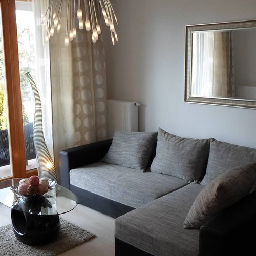 Apartament 4-osobowy na parterze Exclusive z 2 pomieszczeniami sypialnianymi