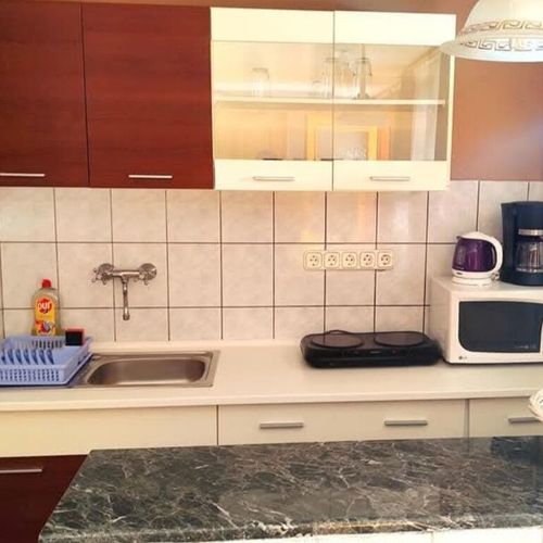 Apartament studio la parter cu 1 camera pentru 3 pers.