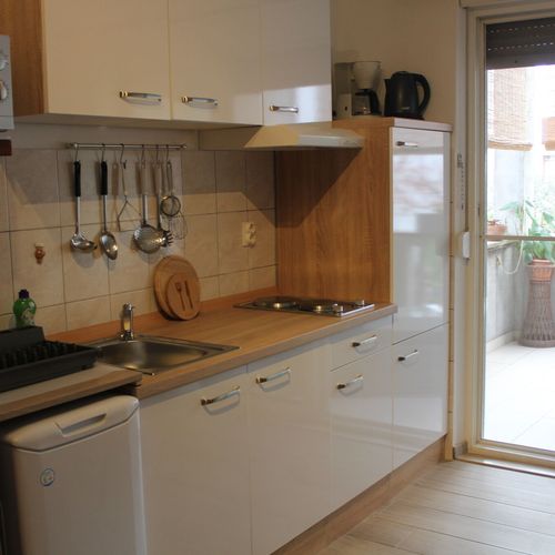 Apartament 3-osobowy na parterze z tarasem z 2 pomieszczeniami sypialnianymi