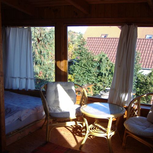 Apartament cu aer condiționat cu panoramă cu 1 camera pentru 4 pers.