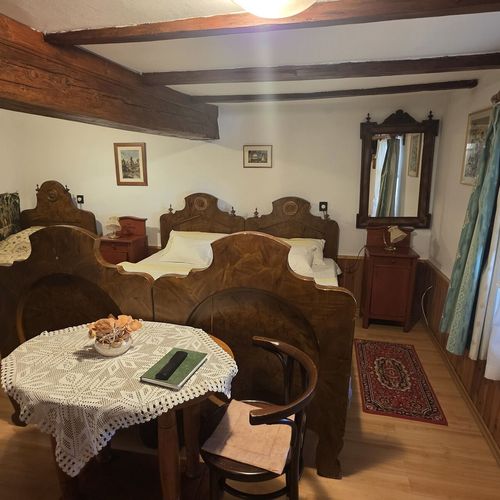 Casa rustică classic cu vedere spre curte pentru 3 pers. (se inchirieaza doar integral)