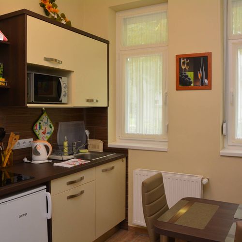 Apartament studio cu aer condiționat cu 1 camera pentru 3 pers.