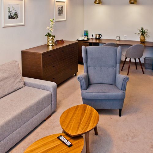 Apartament 2-osobowy Deluxe z balkonem z 1 pomieszczeniem sypialnianym
