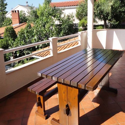 Apartament family cu vedere spre grădină cu 2 camere pentru 5 pers.