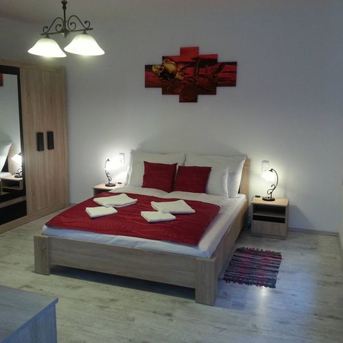 Apartament cu aer condiționat cu bucătărie proprie cu 1 camera pentru 2 pers.