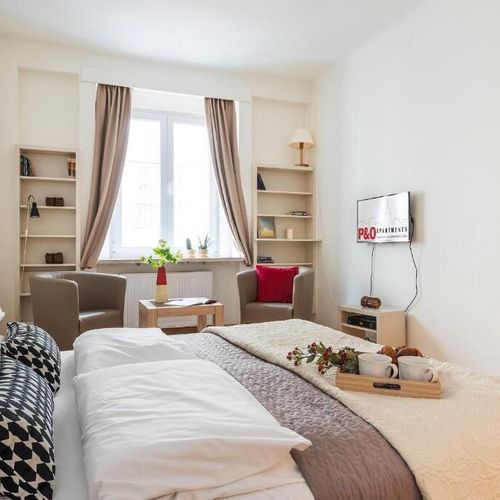 Apartament 4-osobowy Standard Plus z 2 pomieszczeniami sypialnianymi