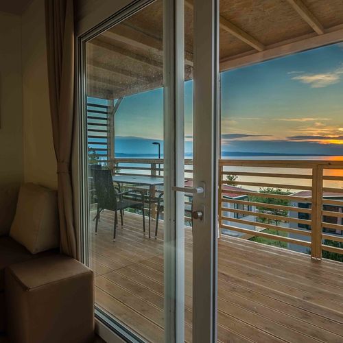 Apartament familial(ă) cu vedere spre mare cu 3 camere pentru 6 pers.