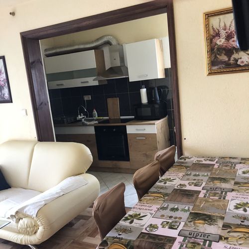 Apartament 6-osobowy z tarasem z własną kuchnią z 2 pomieszczeniami sypialnianymi
