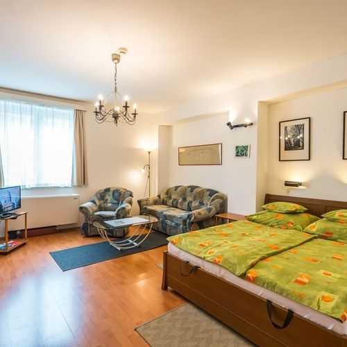 Apartament deluxe romantică cu 1 camera pentru 2 pers.