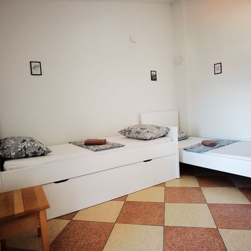 Apartament 5-osobowy Komfort z widokiem na morze z 2 pomieszczeniami sypialnianymi