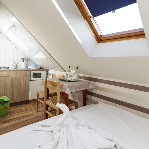 Apartament junior oasis Mini cu 1 camera pentru 2 pers.