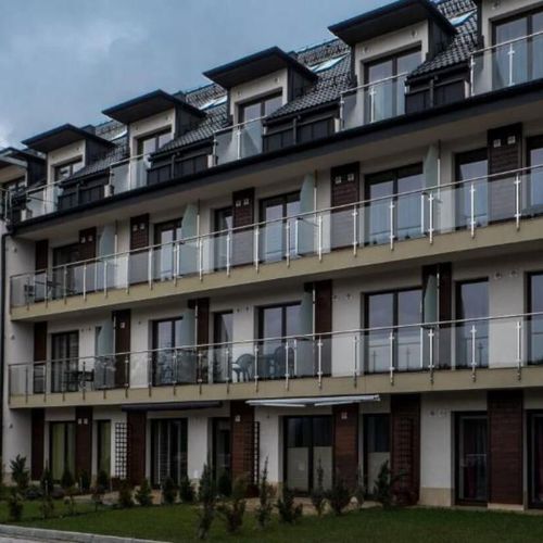 Apartament 6-osobowy z aneksem kuchennym z widokiem na góry z 2 pomieszczeniami sypialnianymi