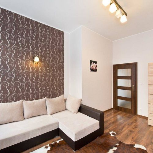 Apartament 4-osobowy na piętrze z widokiem na miasto z 2 pomieszczeniami sypialnianymi