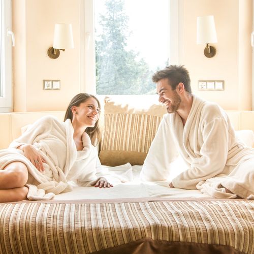 Deluxe Romantik Suita s manželskou postelí s 1 ložnicí (s možností přistýlky)