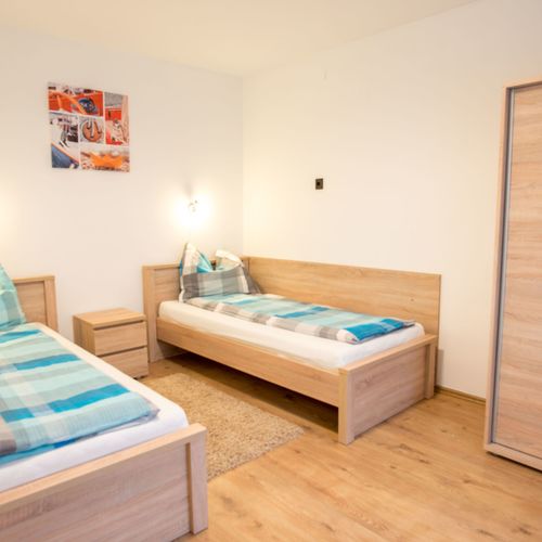 Apartament 7-osobowy Przyjazny podróżom rodzinnym z dostępem do ogrodu