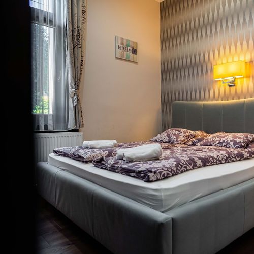 Apartament 4-osobowy Przyjazny podróżom rodzinnym z widokiem na miasto z 1 pomieszczeniem sypialnianym