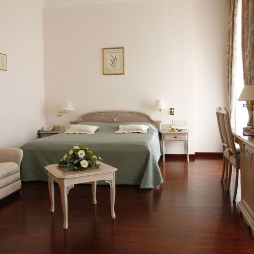 Apartament 2-osobowy na piętrze Junior z 1 pomieszczeniem sypialnianym