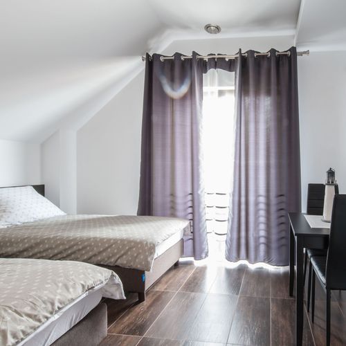 Apartament 2-osobowy na piętrze z balkonem z 1 pomieszczeniem sypialnianym