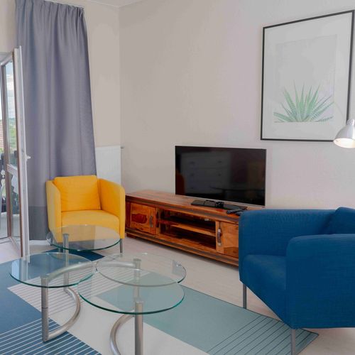 Apartament 4-osobowy Deluxe z balkonem z 2 pomieszczeniami sypialnianymi