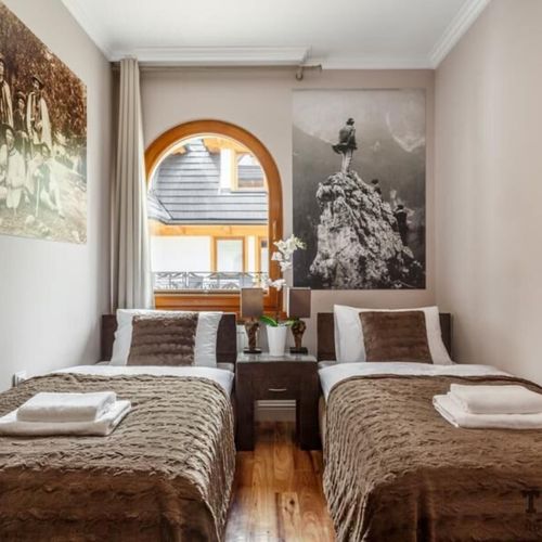 Apartament 6-osobowy na parterze z aneksem kuchennym z 3 pomieszczeniami sypialnianymi