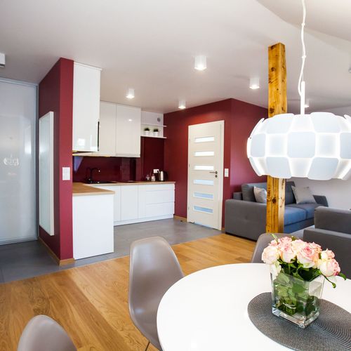 Apartament 8-osobowy Przyjazny podróżom rodzinnym z klimatyzacją z 3 pomieszczeniami sypialnianymi
