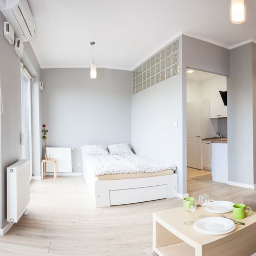 Apartament 4-osobowy z klimatyzacją z tarasem